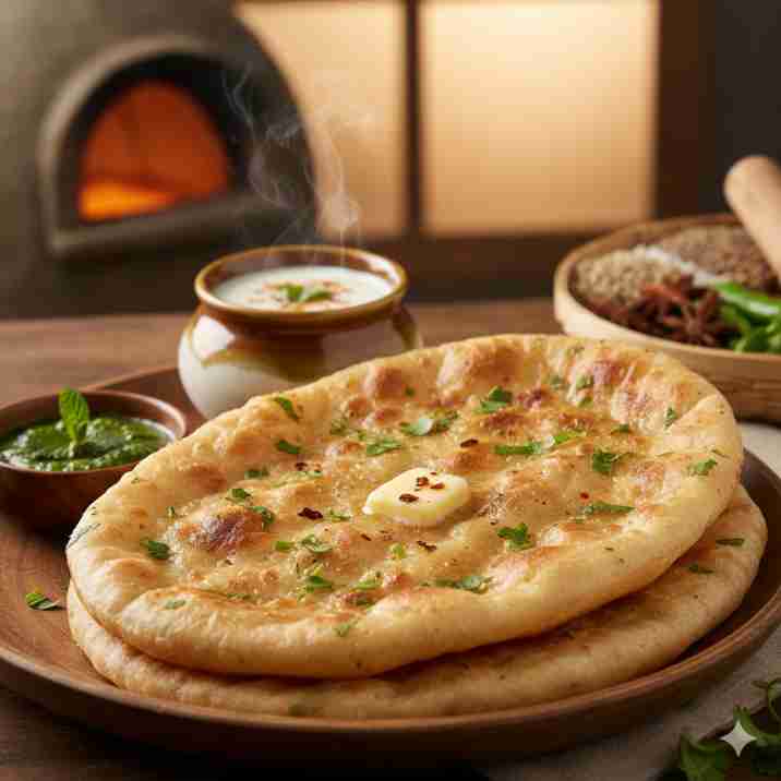 Jain Aloo kulcha 